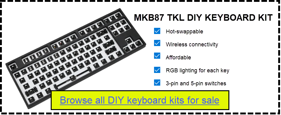DIY keyboard kit coupon